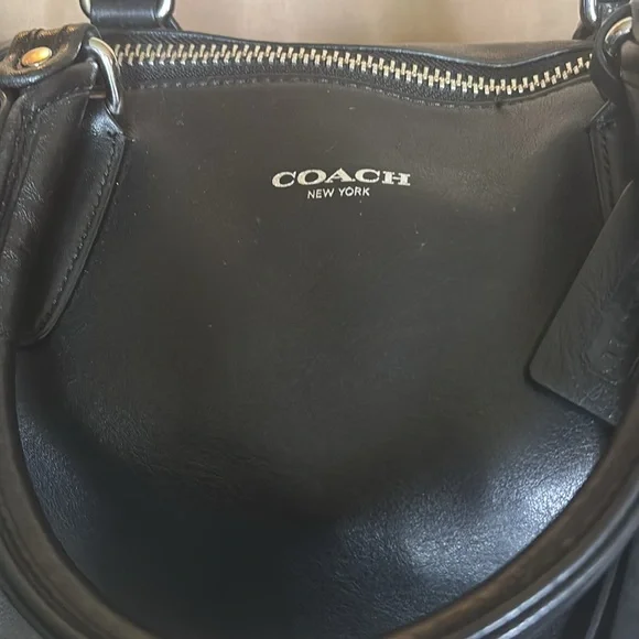 COACH LEGACY MOLLY 21132 East/West Leather Satchel Handbag Crossbody - Picture 3 of 11